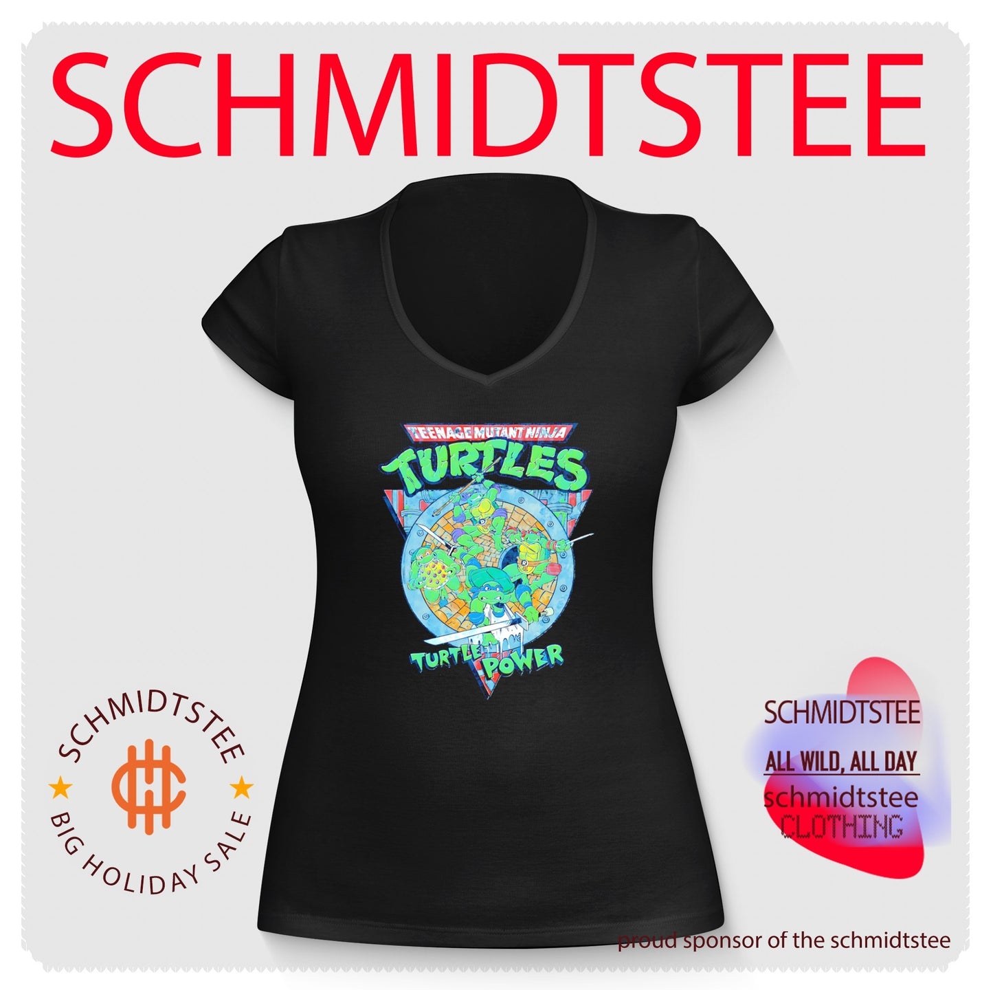 Teenage Mutant Ninja Turtles Turtle Power graphic shirt