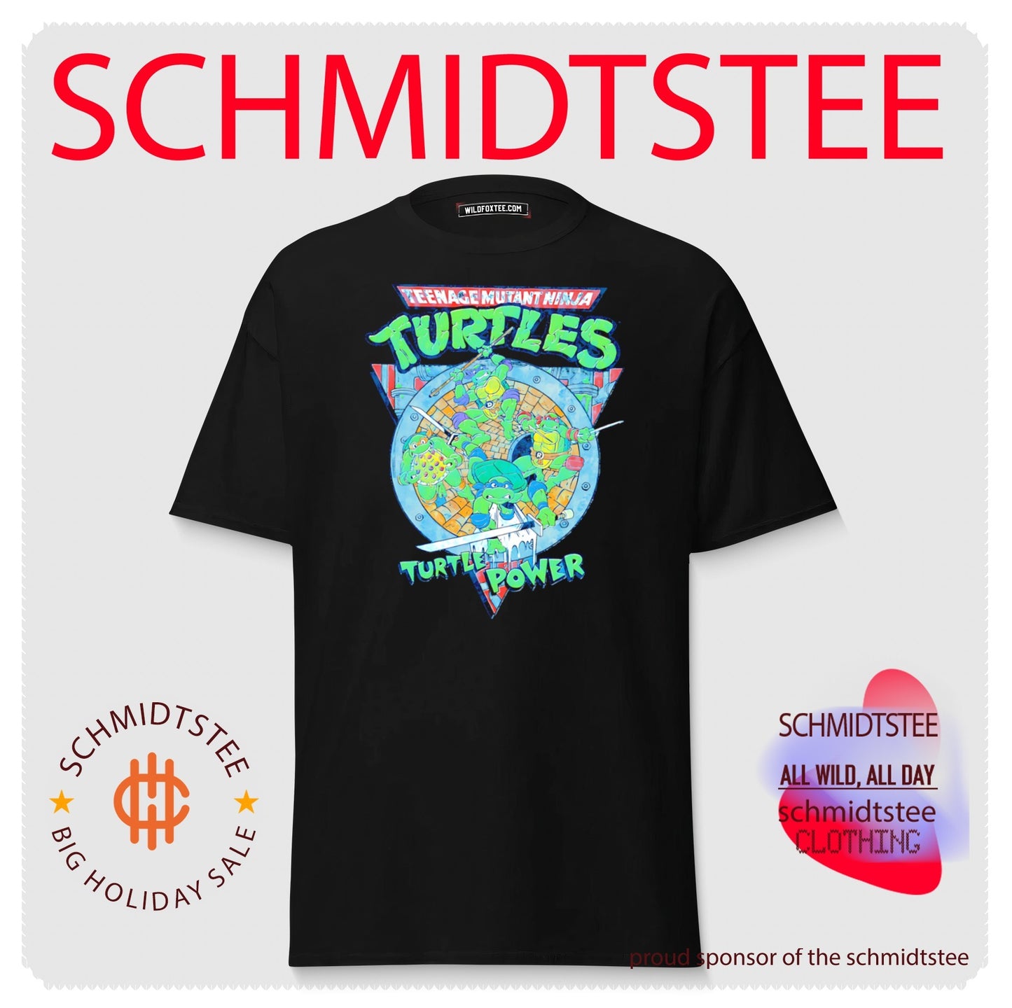 Teenage Mutant Ninja Turtles Turtle Power graphic shirt