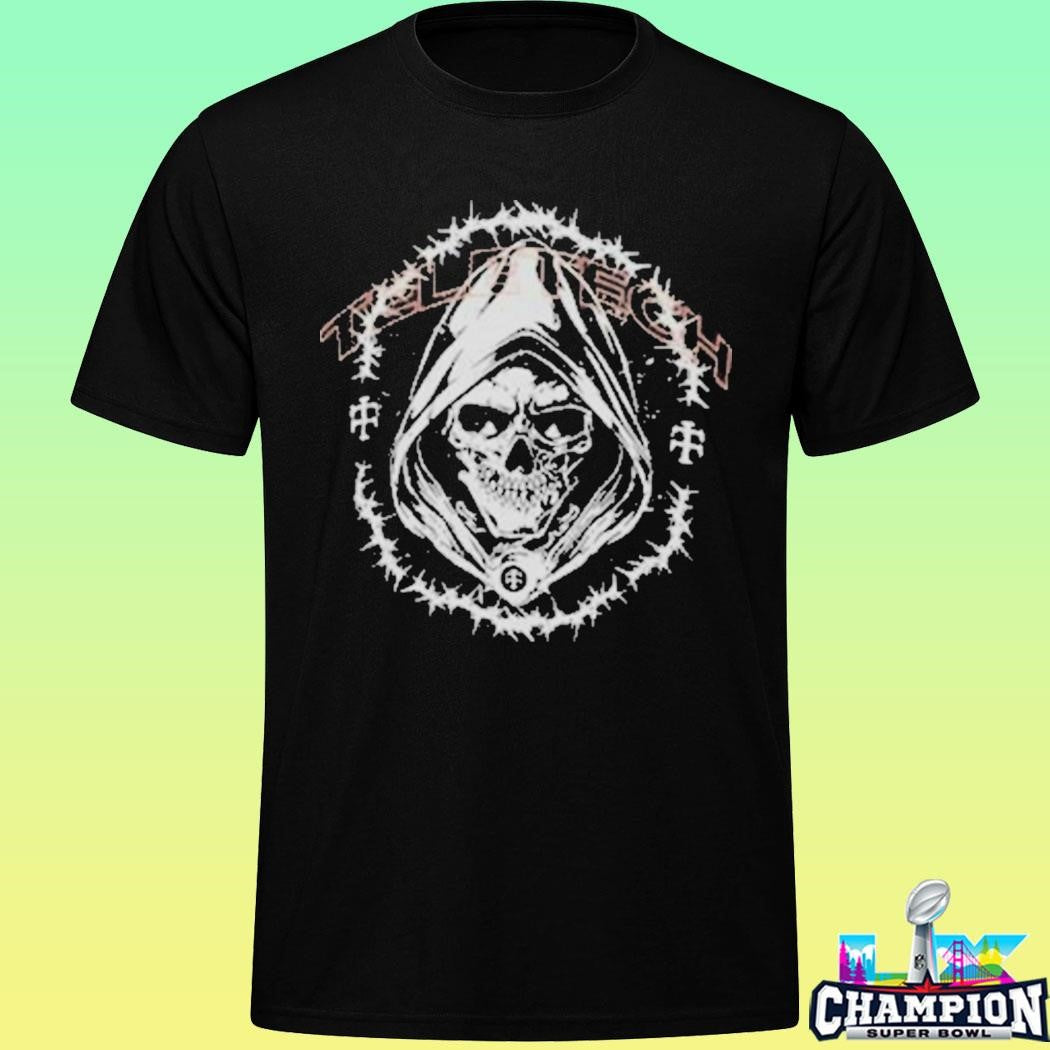 Teletech Teletech Skulled Shirt