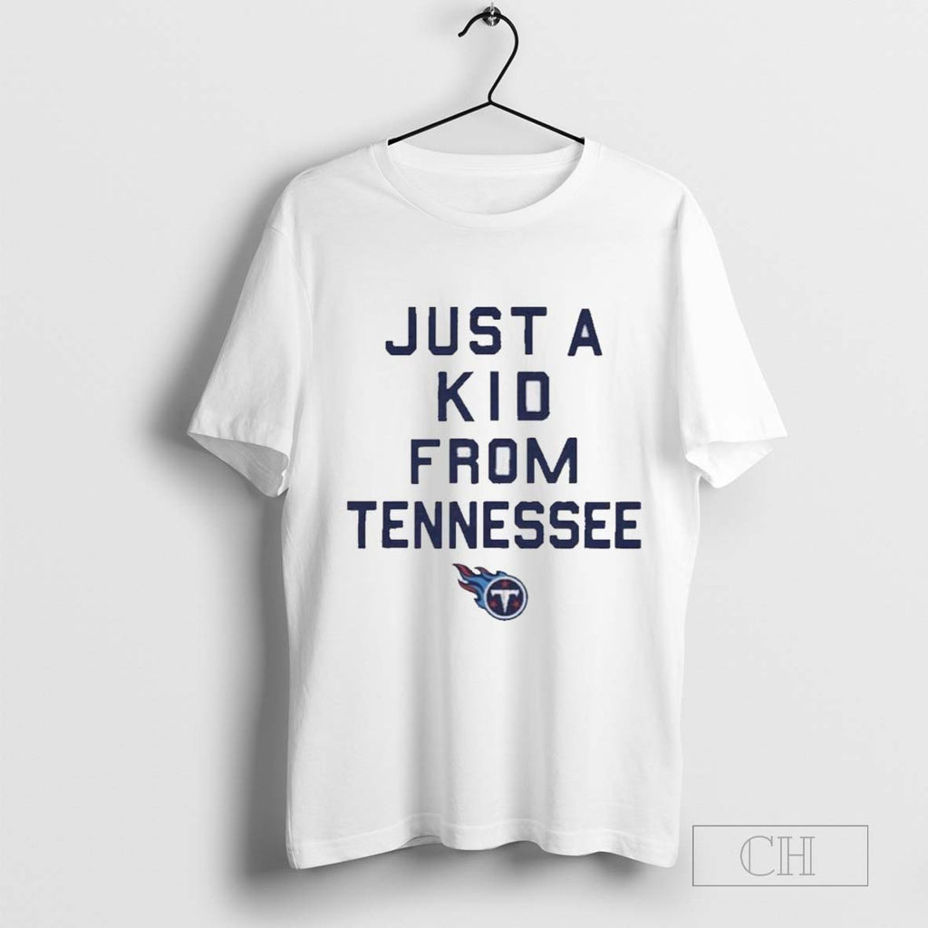 Tennessee Titans Homage Youth Just A Kid Tri Blend