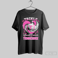 Tennessee Volunteers Tackle Breast Cancer Heartbeat Diamond T Shirt