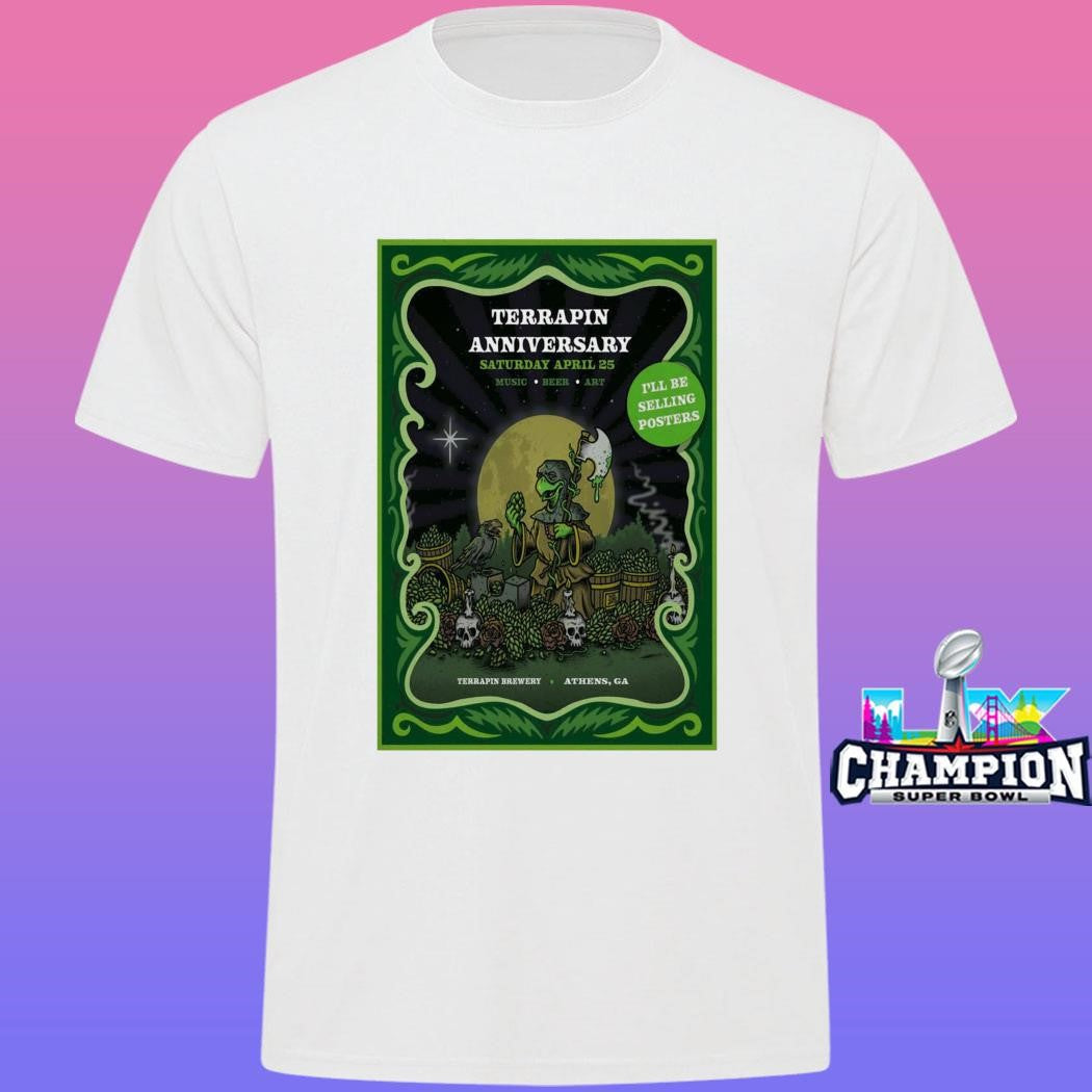 Terrapin Anniversary Athens Apr 25 2026 Shirt