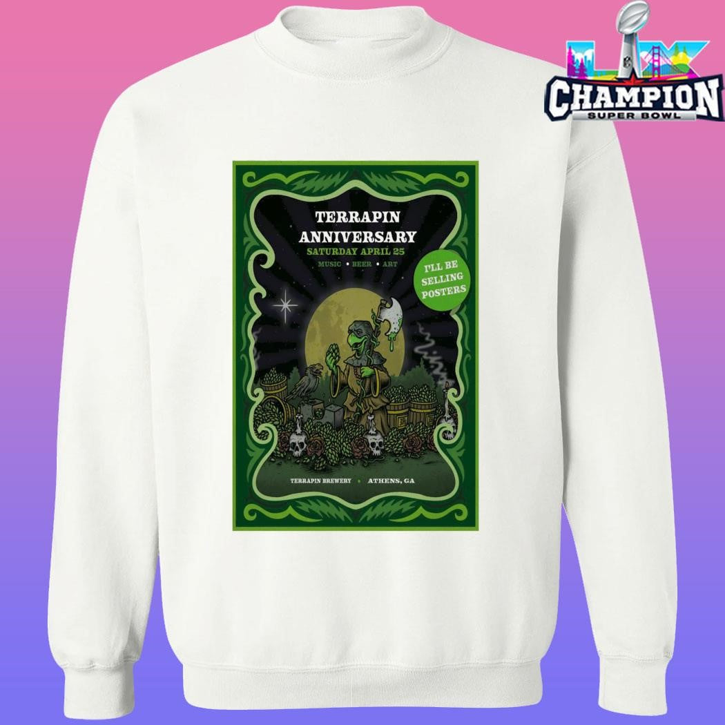 Terrapin Anniversary Athens Apr 25 2026 Shirt
