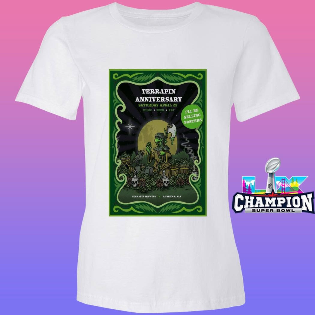Terrapin Anniversary Athens Apr 25 2026 Shirt