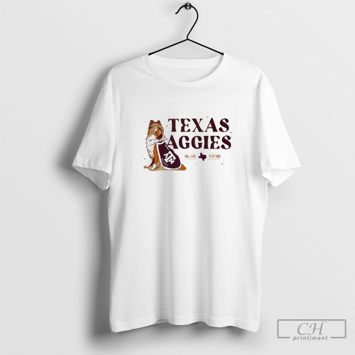 Texas Am Aggies College Station Natural 2025 Painting