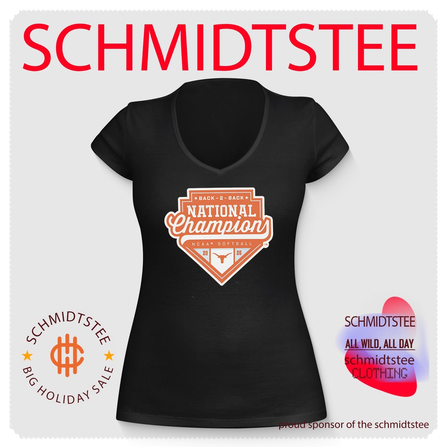 Texas Longhorns Softball 2026 NCAA Women’s College World Series National Champions logo shirt