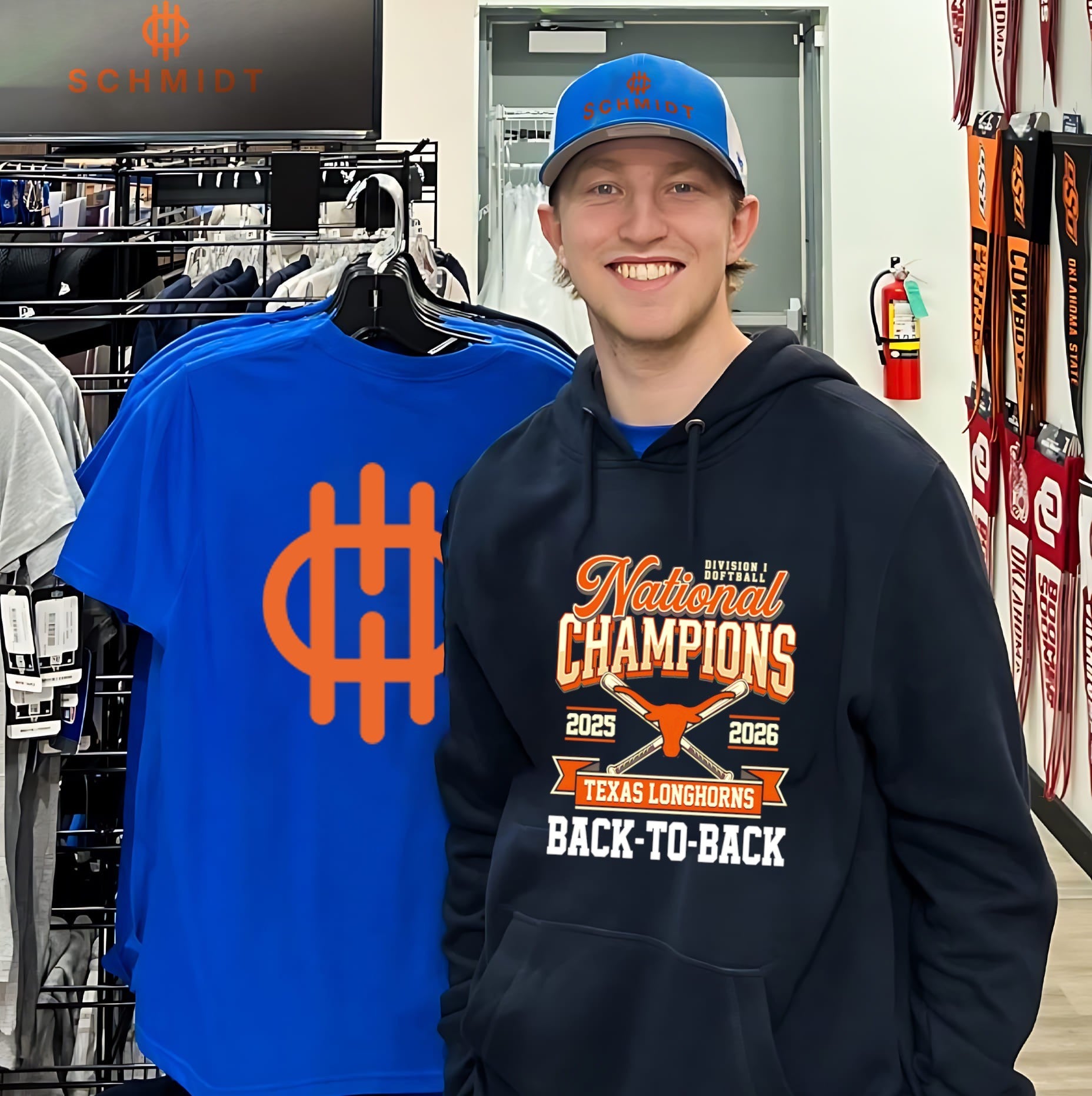 Texas Longhorns Softball National Champions 2026 back to back shirt