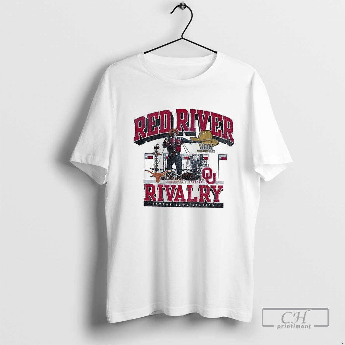 Texas Longhorns Vs Oklahoma Sooners Red River Rivalry Cotton Bowl Stadium