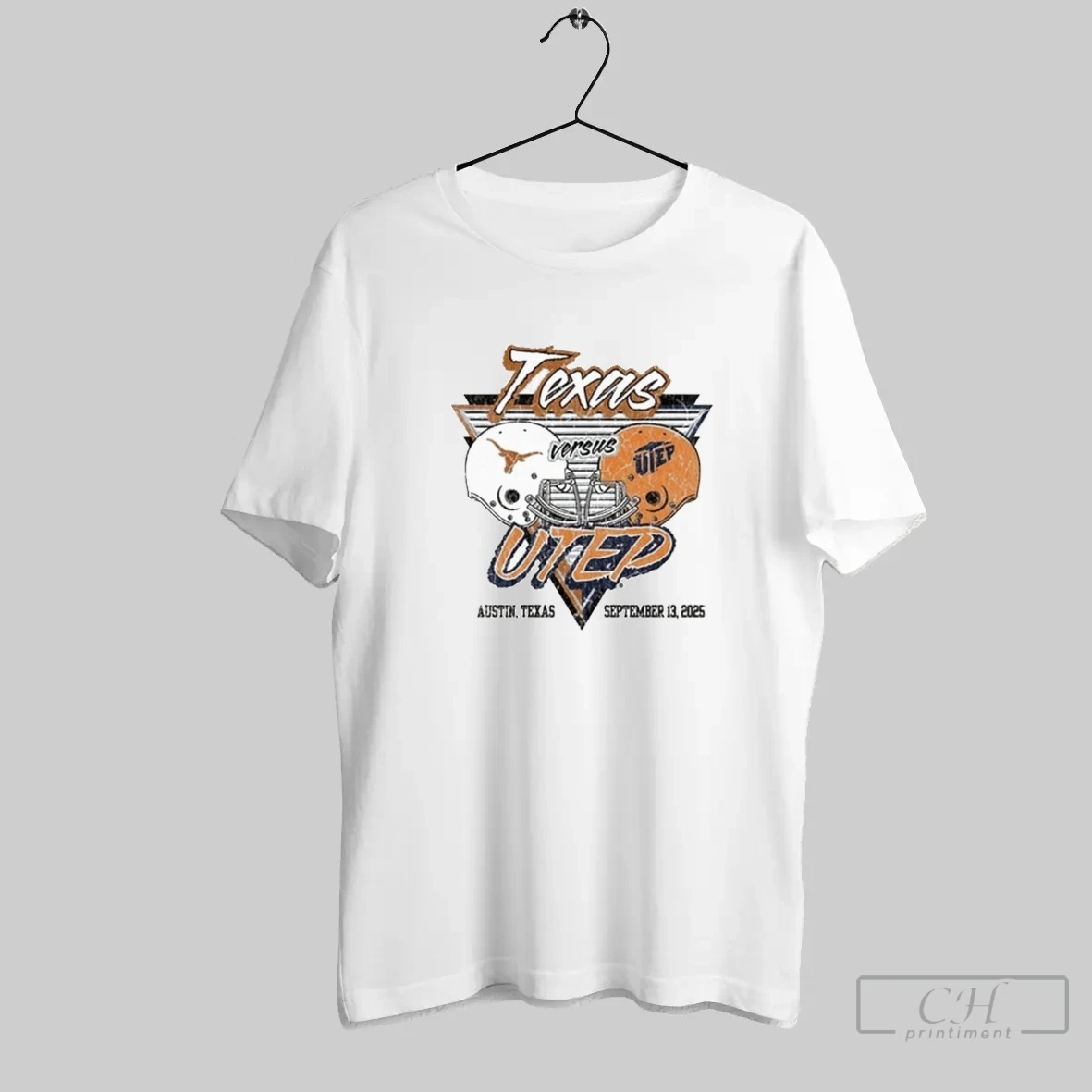 Texas Longhorns Vs Utep Miners 2025 Gameday September 13 Austin Tx T Shirt