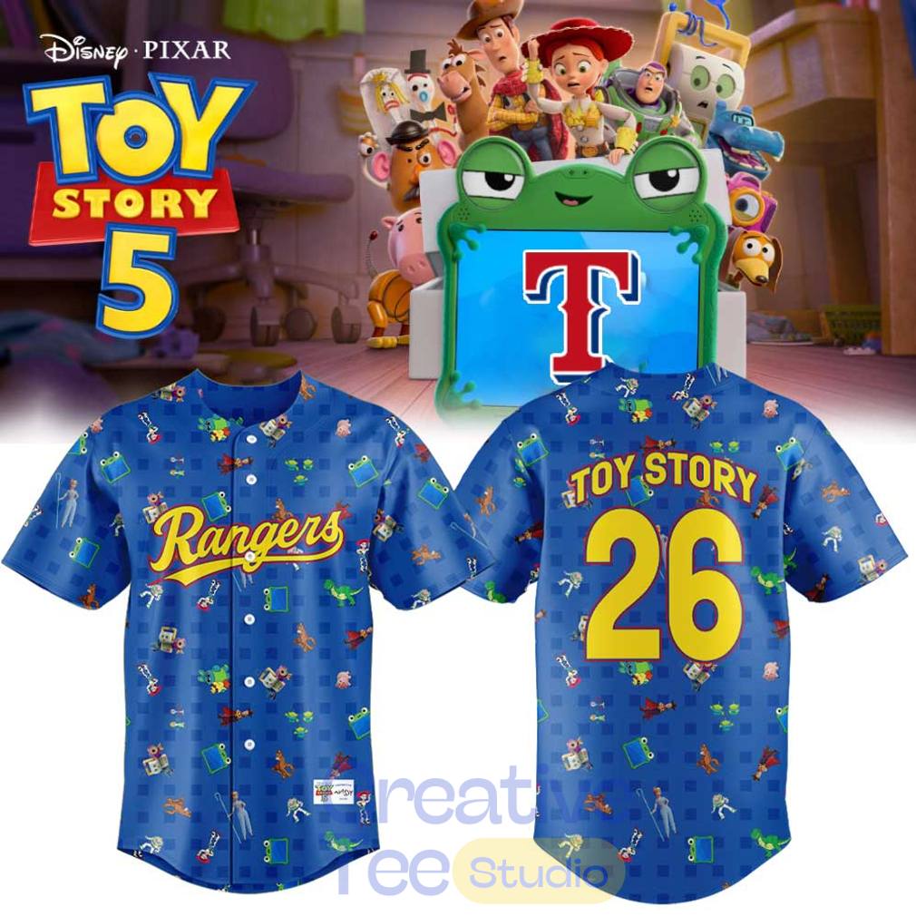 Texas Rangers x Toy Story Night 2026 Baseball Jersey