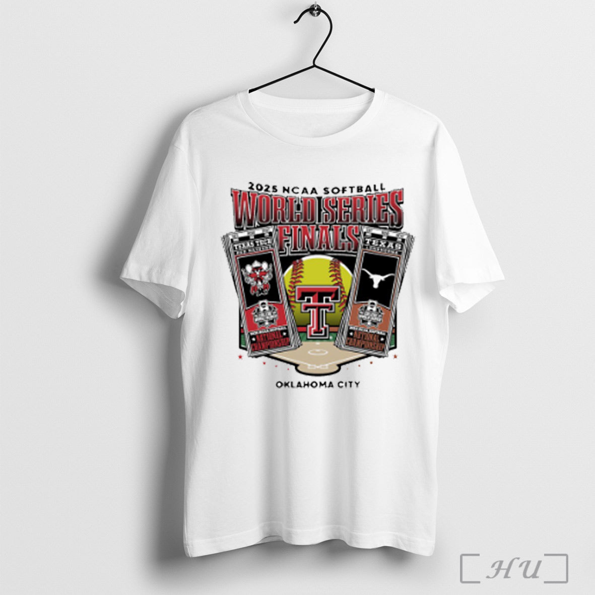 Texas Tech 2025 Softball College World Series Championship Finals Tickets T Shirt