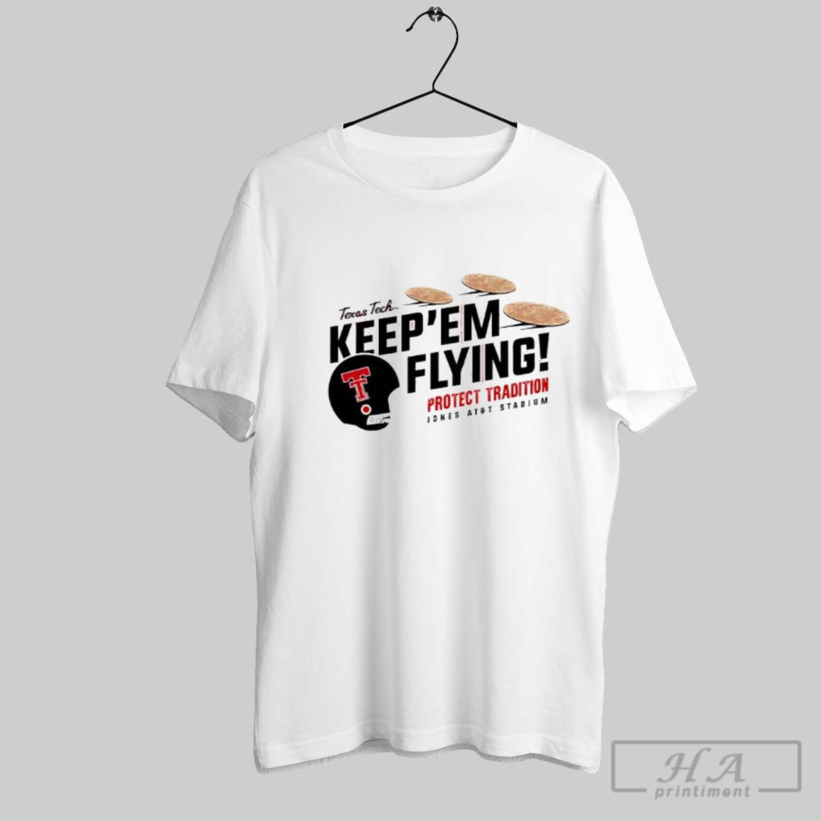 Texas Tech Red Raiders Football Keepem Flying Flour Bomb Tortilla