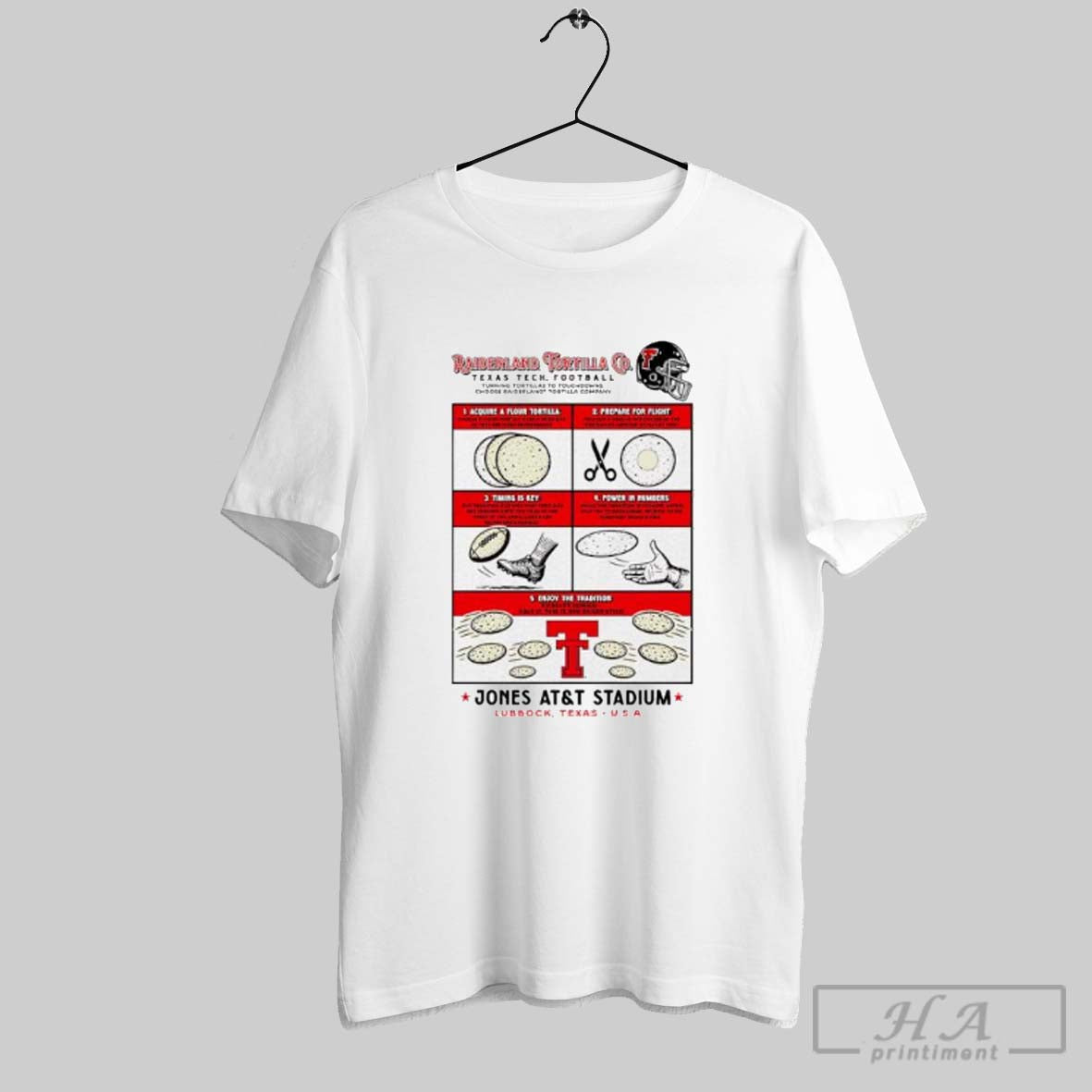 Texas Tech Red Raiders Football Raiderland Tortilla Co
