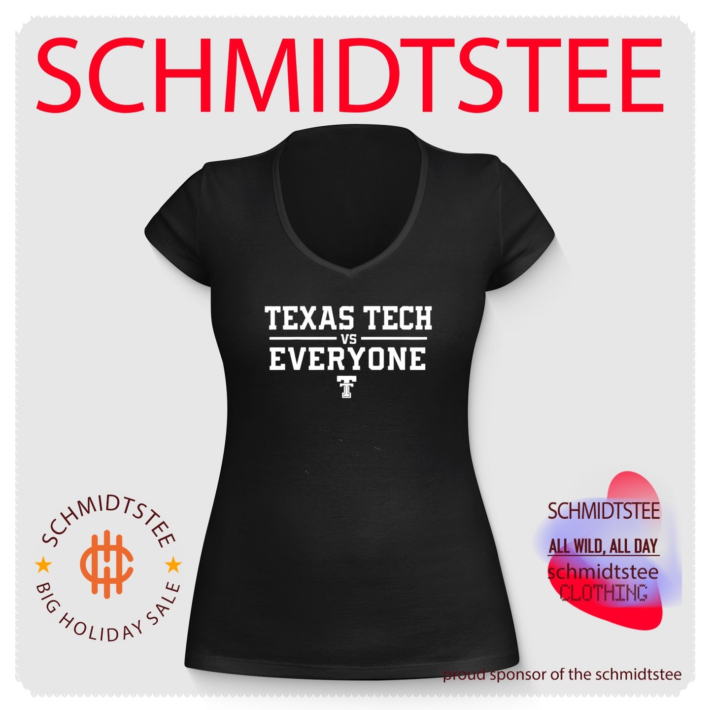 Texas Tech Vs Everyone 2026 shirt