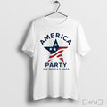 The America Party The Peoples Voice T Shirt