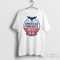 The American Comeback Tour Usa 2025 Charlie Kirk Shirt Sweater