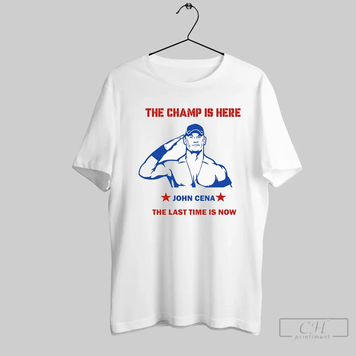The Champ Is Here The Last Time Is Now John Cena T Shirt