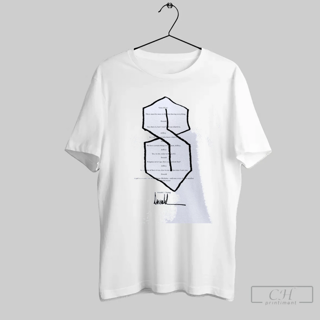 The Cool S Birthday Card Donald Trump Signature Classic Mens T Shirt