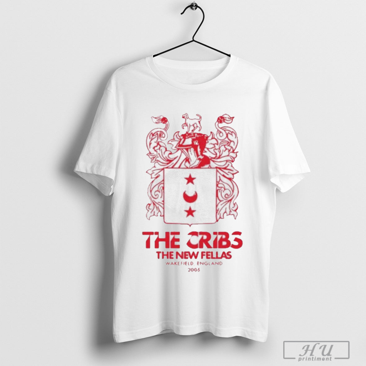 The Cribs Classic Crest 20th Anniversary T Shirt