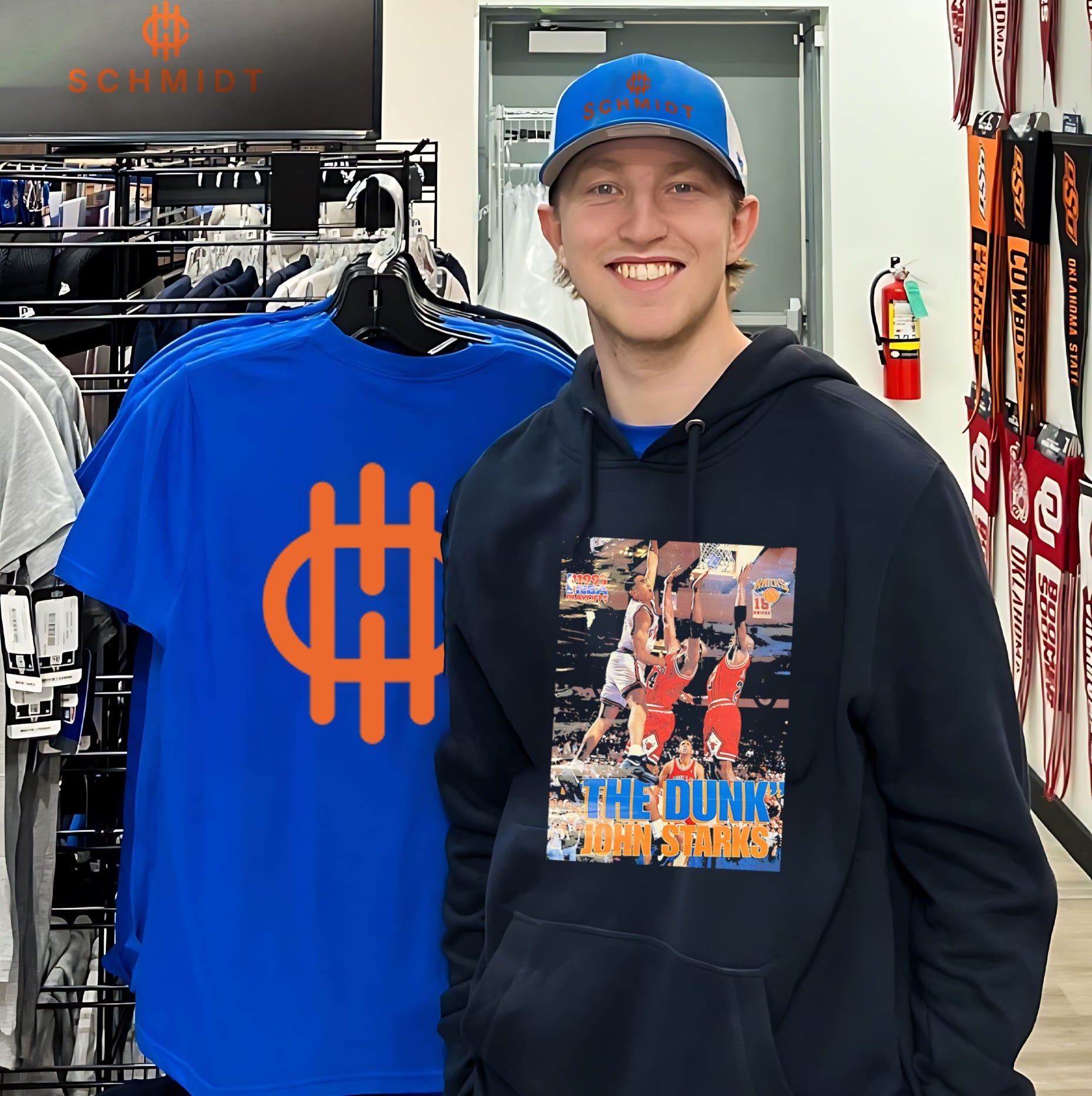 The Dunk 1993 John Starks Micharl Jordan and Horace Grant shirt