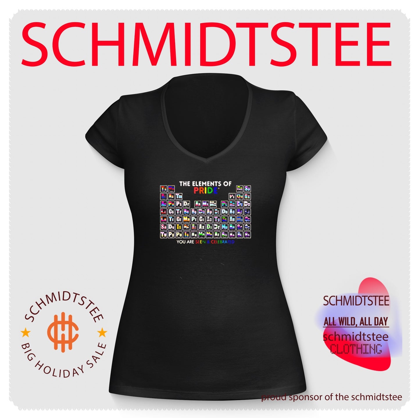 The Elements of Pride You Are Seen and Celebrated shirt
