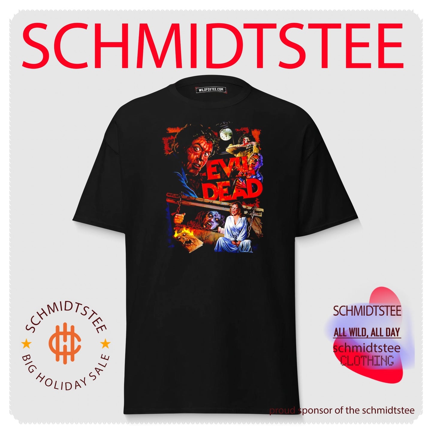 The Evil Dead Horror graphic shirt