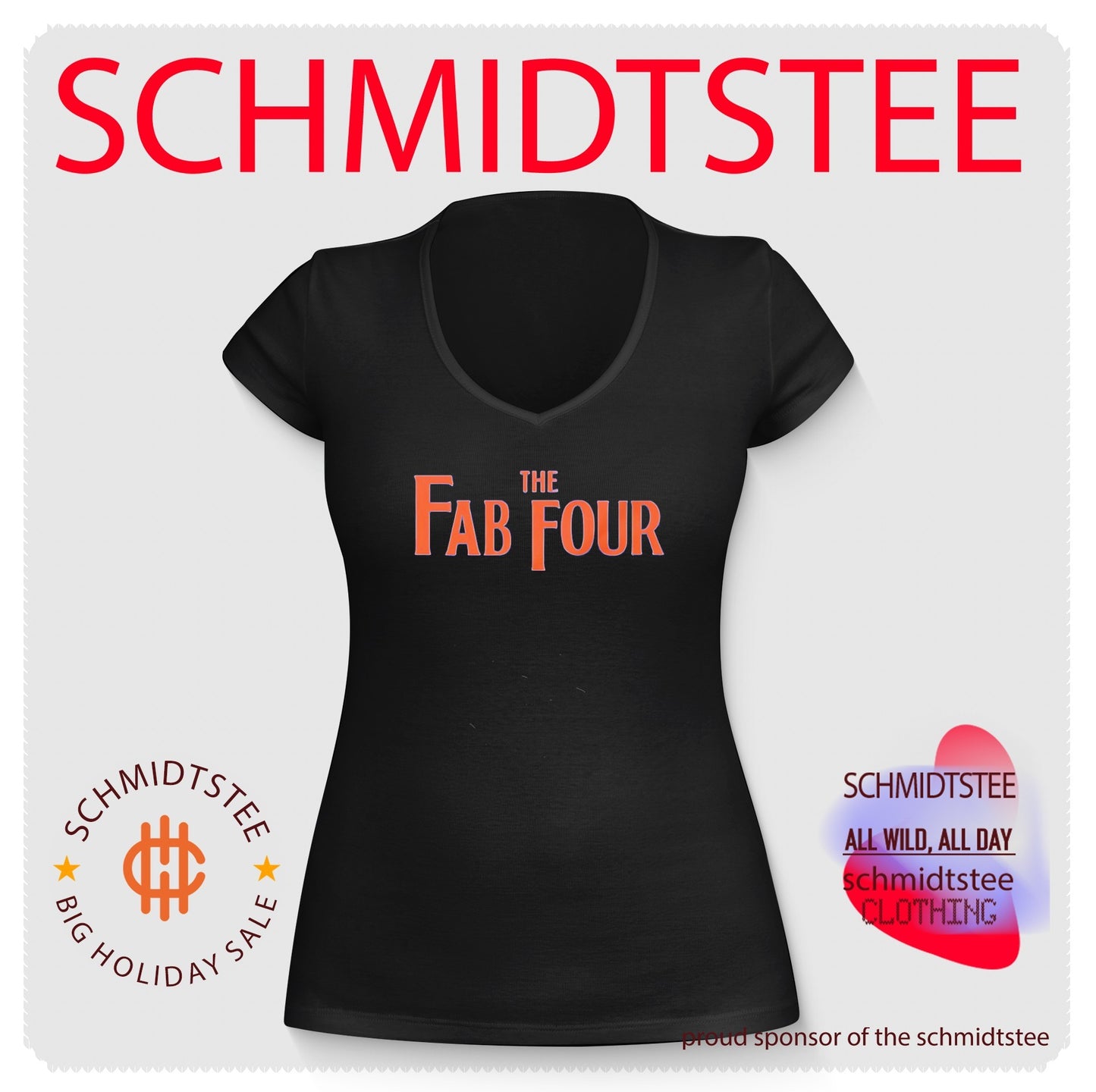 The Fab Four New York Mets logo shirt