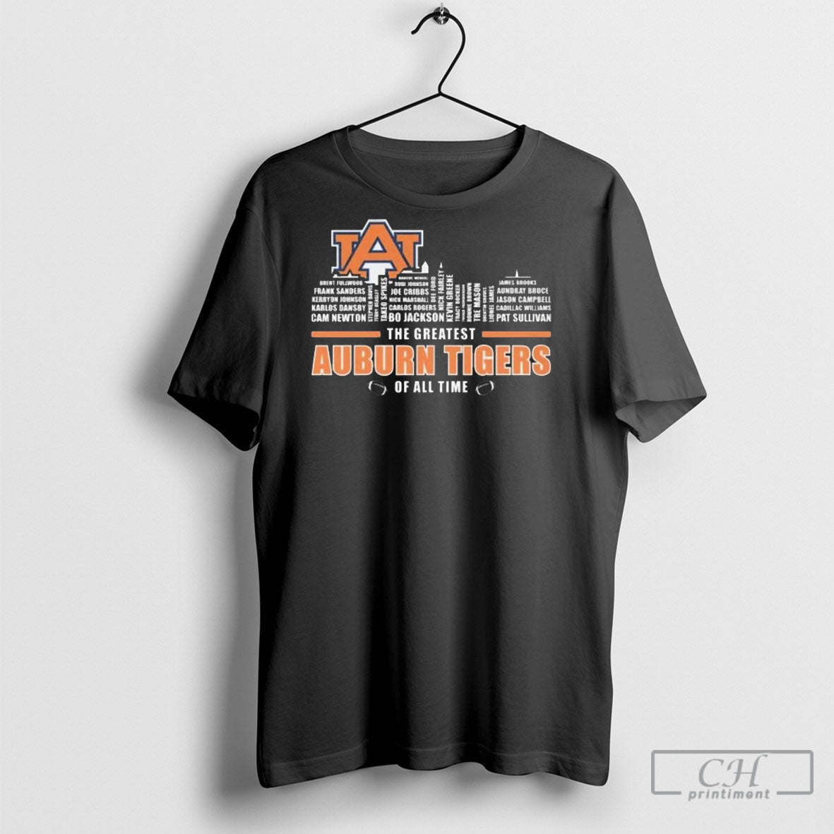 The Greatest Auburn Tigers Of All Time Skyline Names 2025 Shirt Sweater