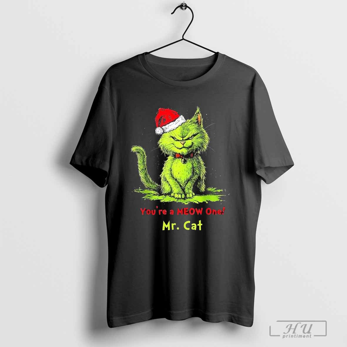 The Grinch Mr Cat Youre A Meow One Christmas