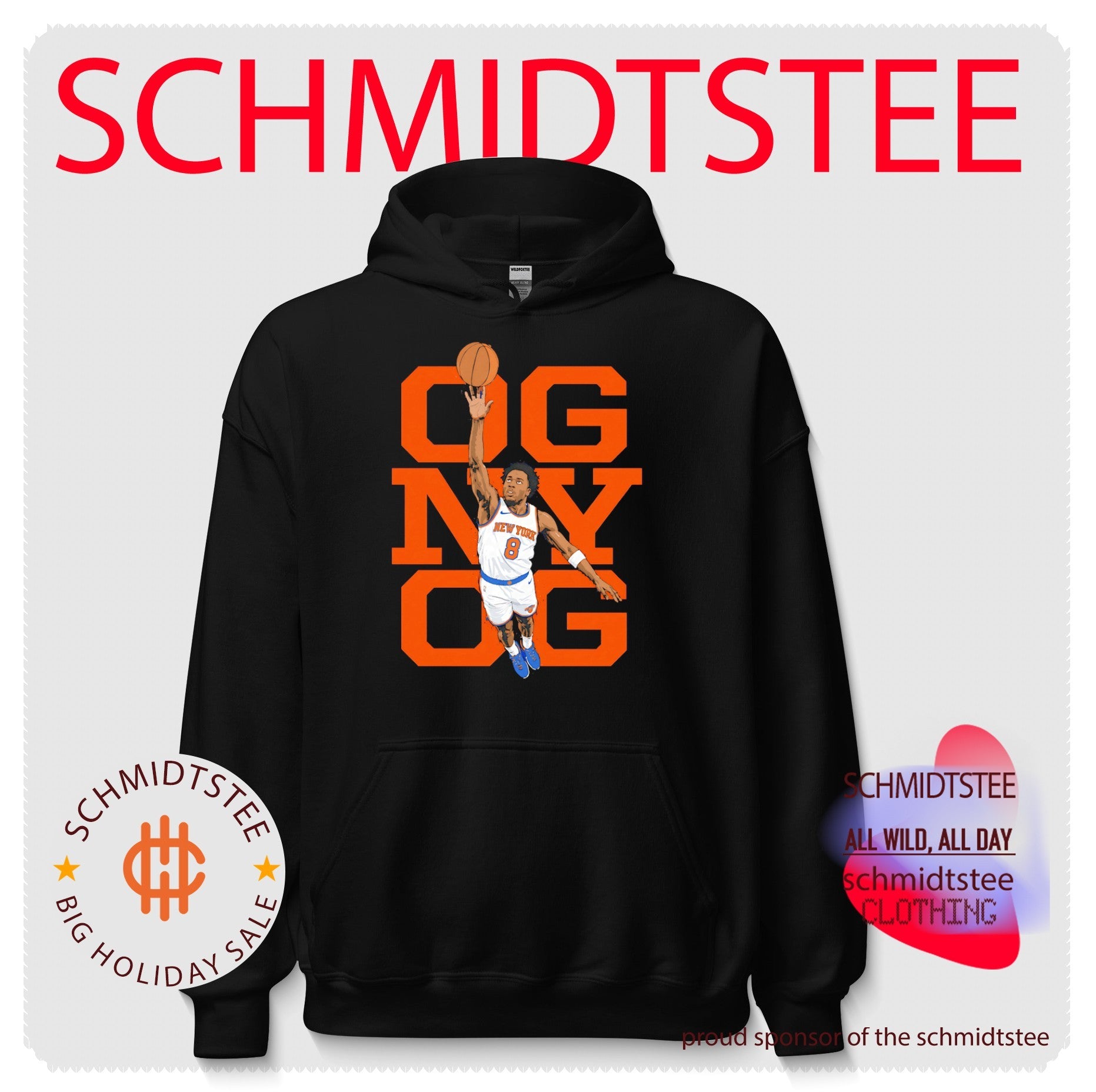 The Hand of OG Anunoby New York Knicks OG NY OG shirt