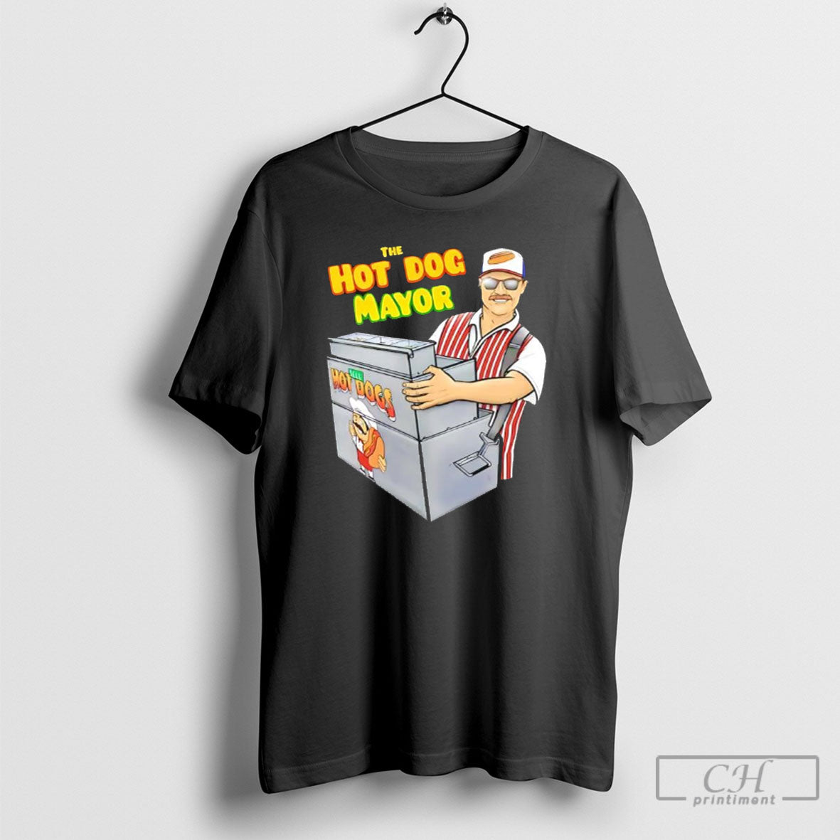 The Hot Dog Mayor Graphic Shirt Sweater