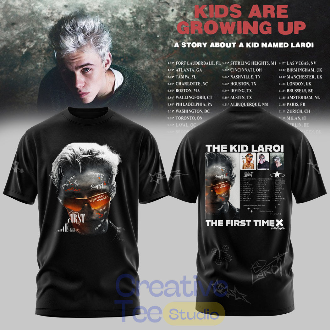 The Kid Laroi “Kids Are Growing Up” Tour 2026 T-Shirt