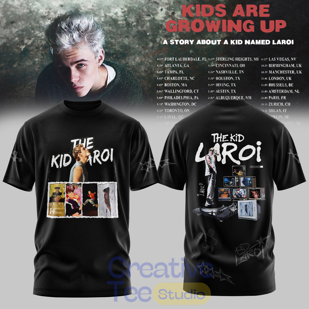 The Kid Laroi “Kids Are Growing Up” Tour 2026 T-Shirt