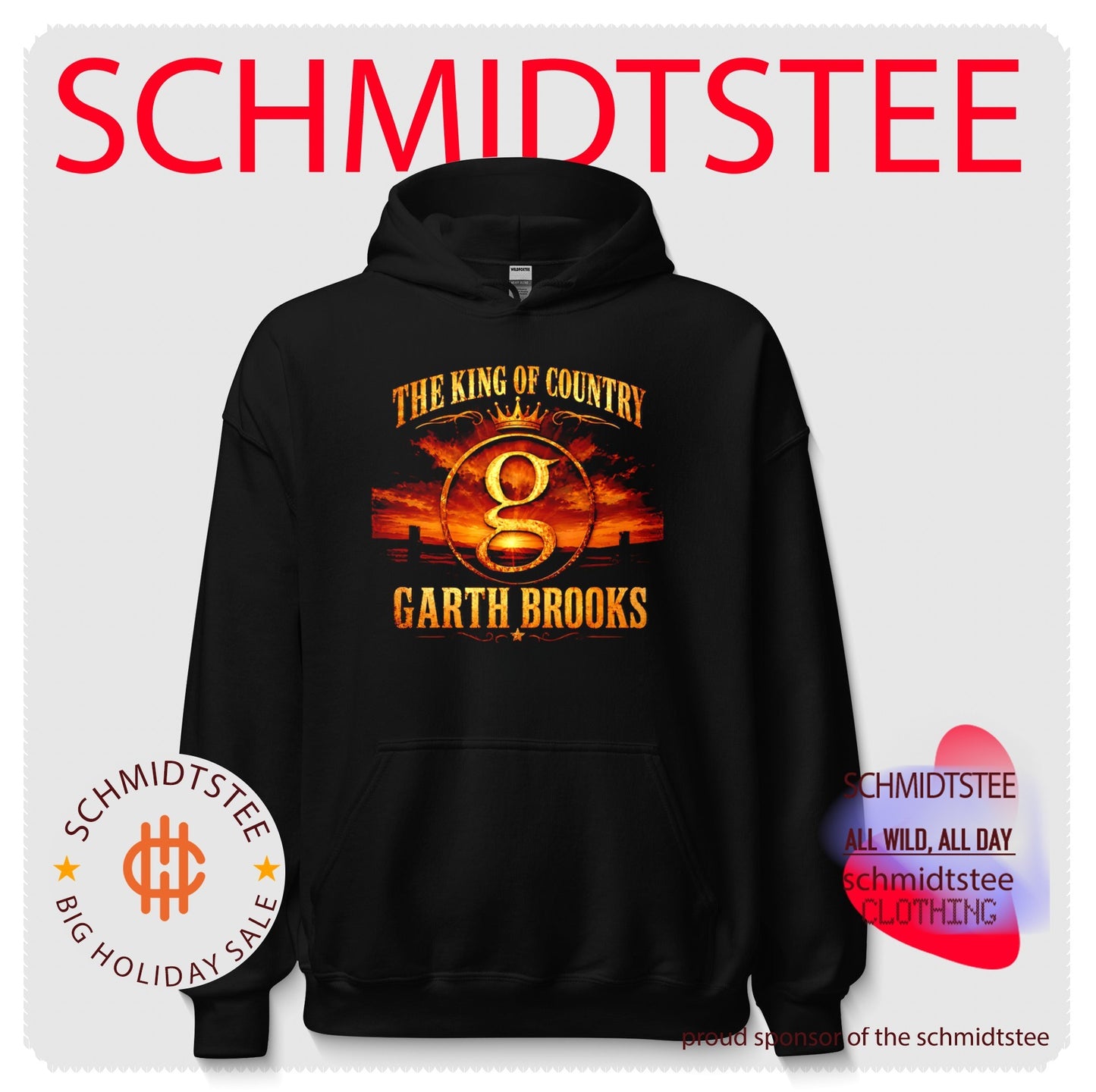 The King of Country Garth Brooks shirt