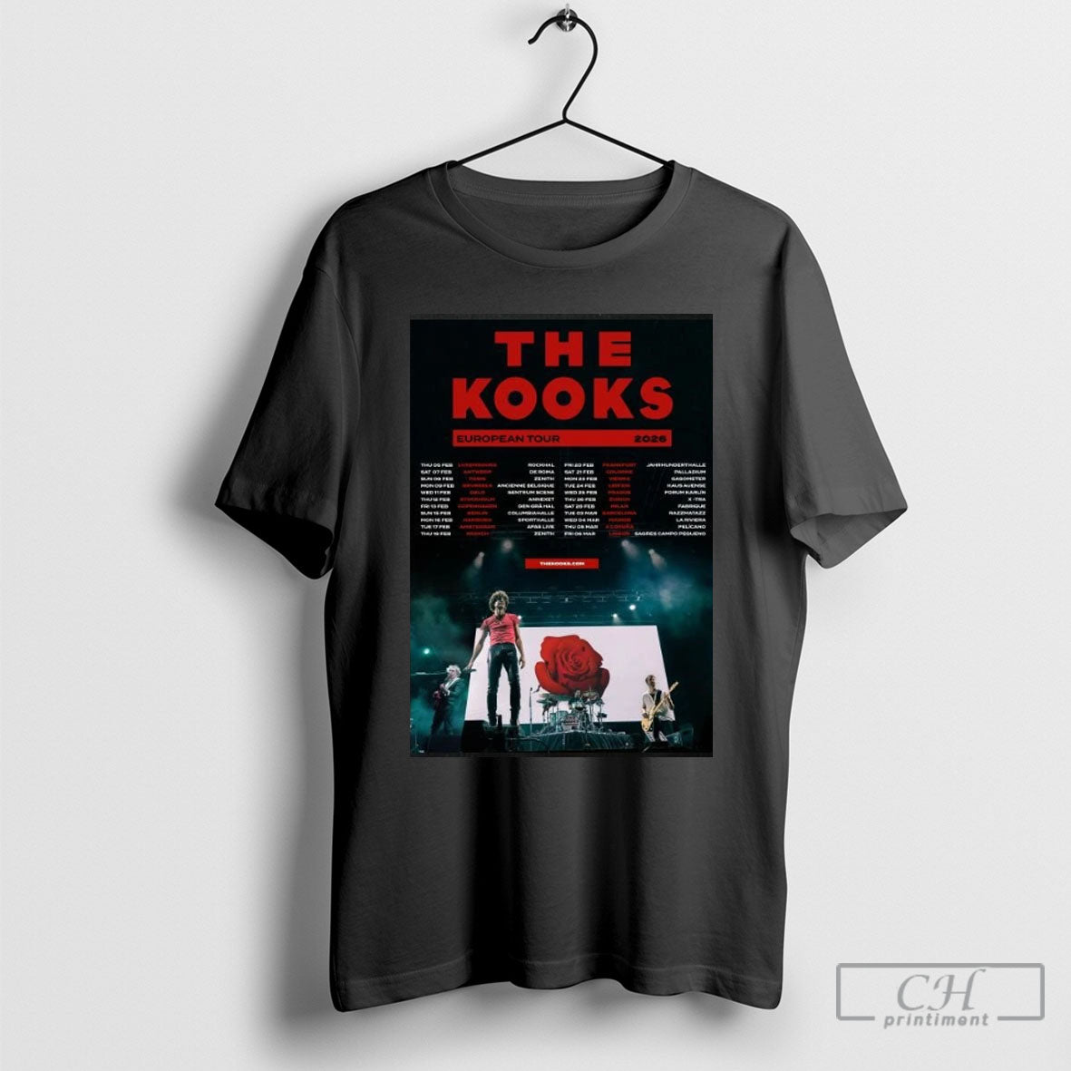 The Kooks European Tour 2026 Shirt Sweater