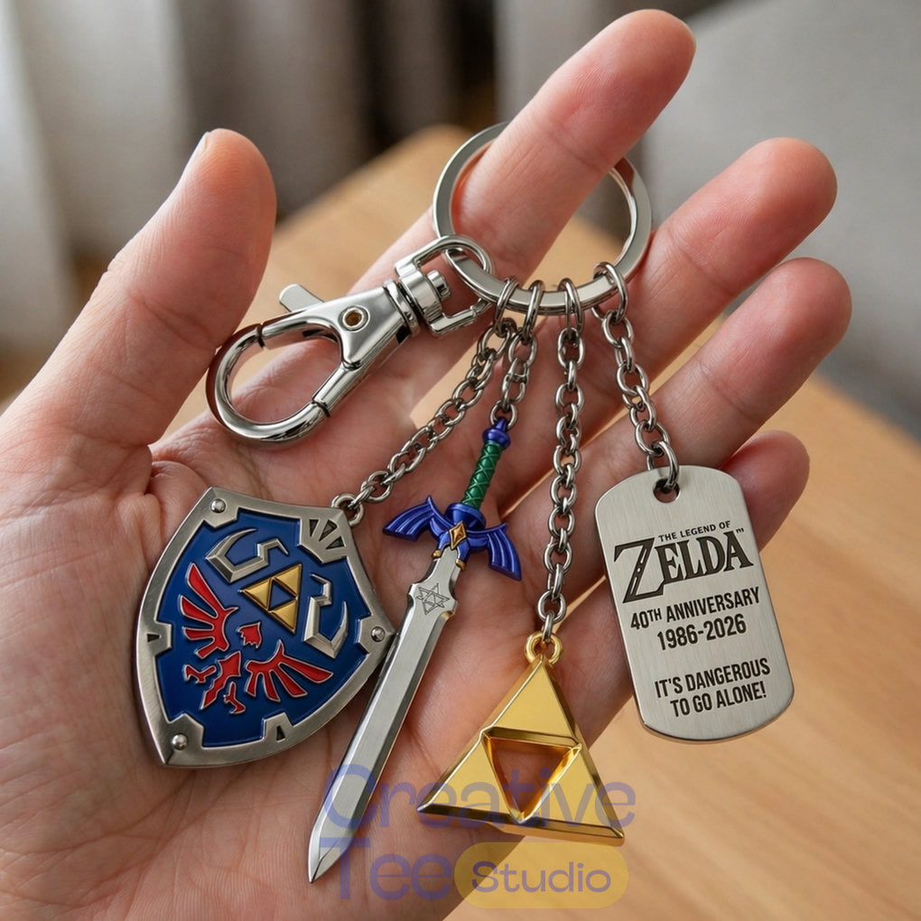 The Legend of Zelda 40th Anniversary Limited Edition Keychain