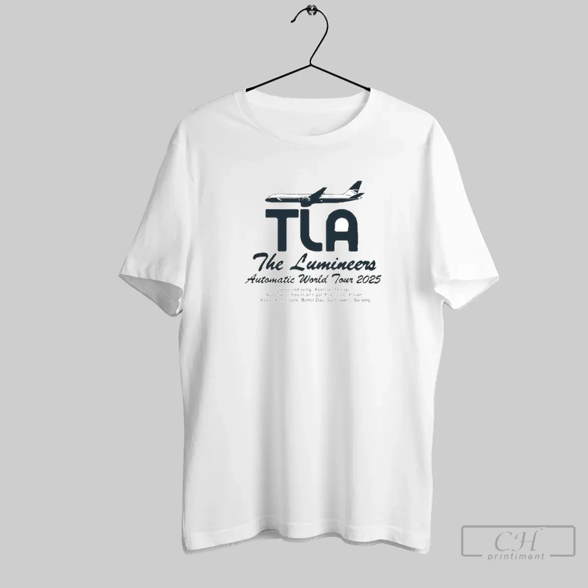The Lumineers Tla Automatic World Tour 2025 T Shirt