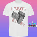 The Mars Volta 2025 Fall Tour White Dateback Shirt