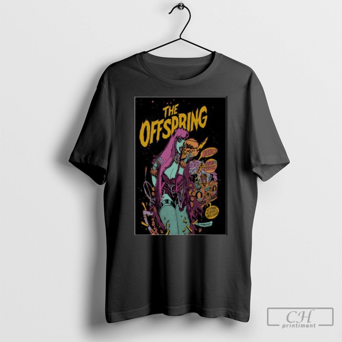 The Offspring August 24 2025 Germania Insurance Amphitheater Poster Shirt Tee Shirts
