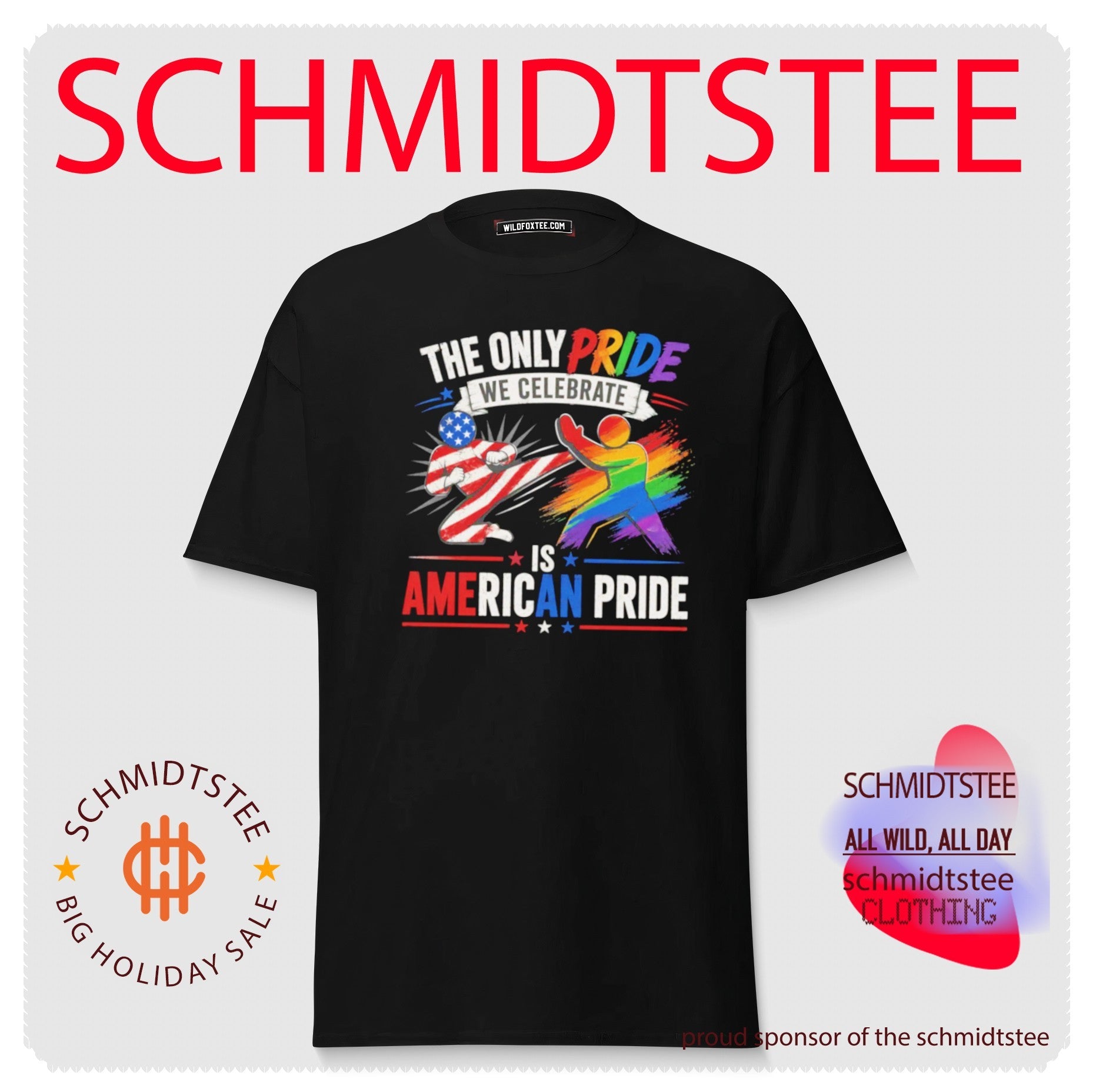 The Only Pride we celebrate is American Pride shirt