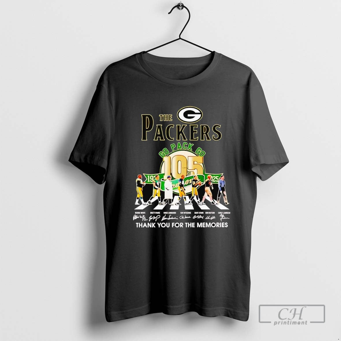 The Packers Go Pack Go 105 Seasons Legend Players Shirt Sweater