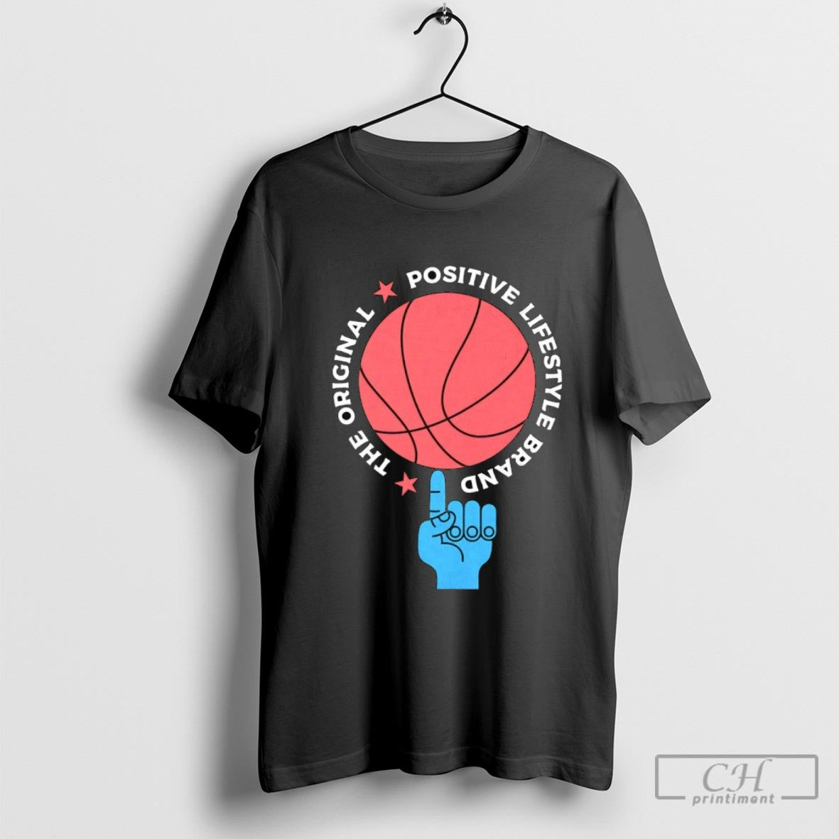 The Positive Lifestyle Brand Basketball Shirt Sweater