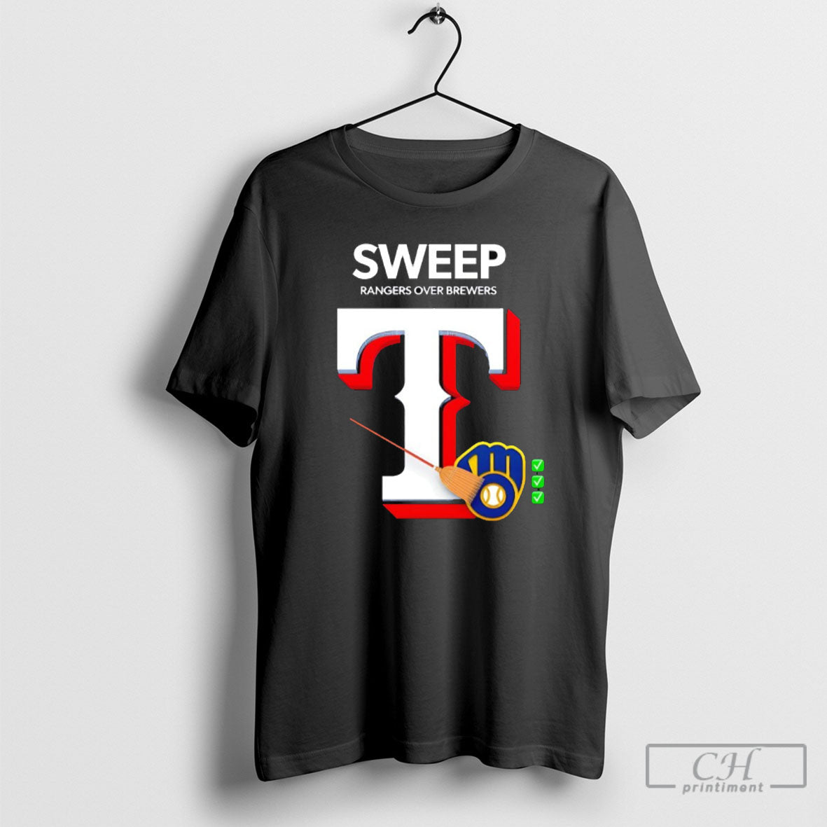 The Rangers Sweep The Mlb Best Brewers