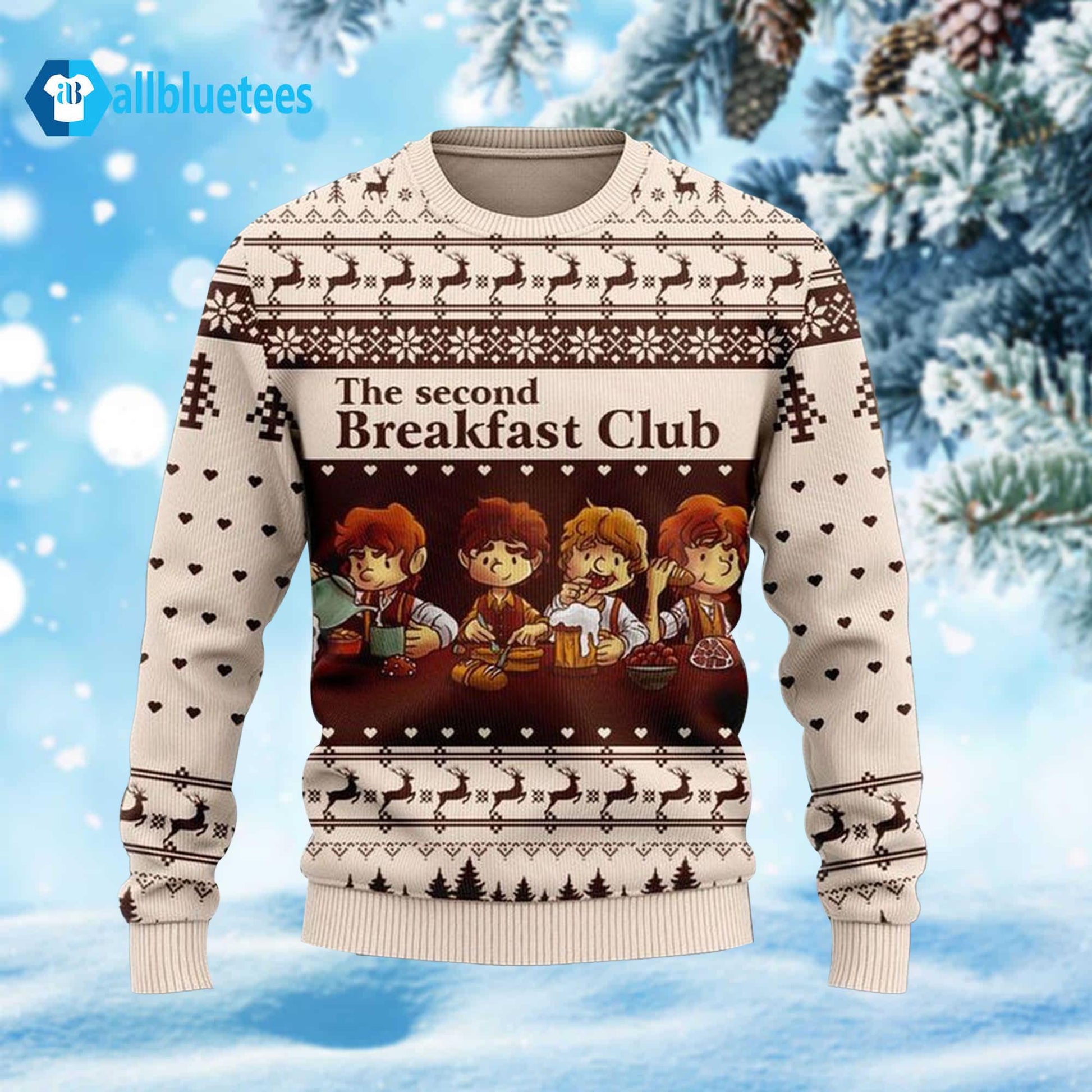 The Second Breakfast Ugly Christmas Sweater