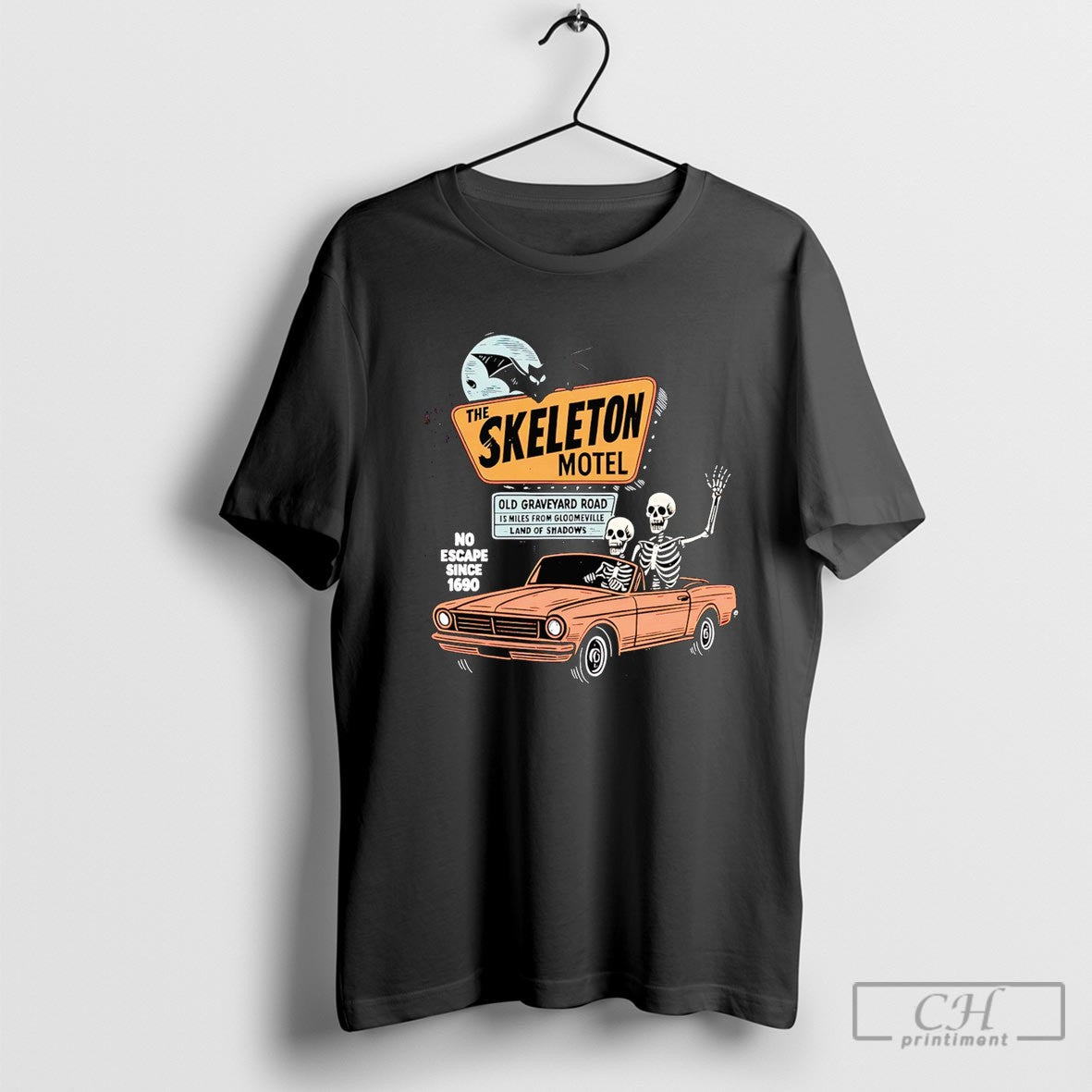 The Skeleton Motel Shirt Sweater