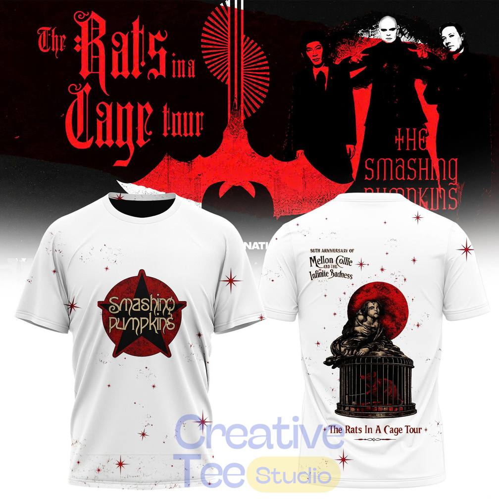 The Smashing Pumpkins “The Rats In A Cage Tour” 2026 Special Tee