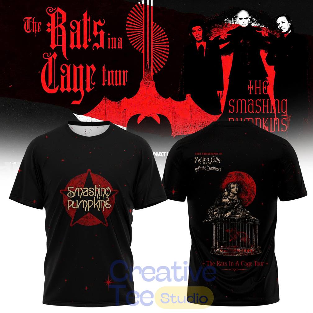 The Smashing Pumpkins “The Rats In A Cage Tour” 2026 Special Tee
