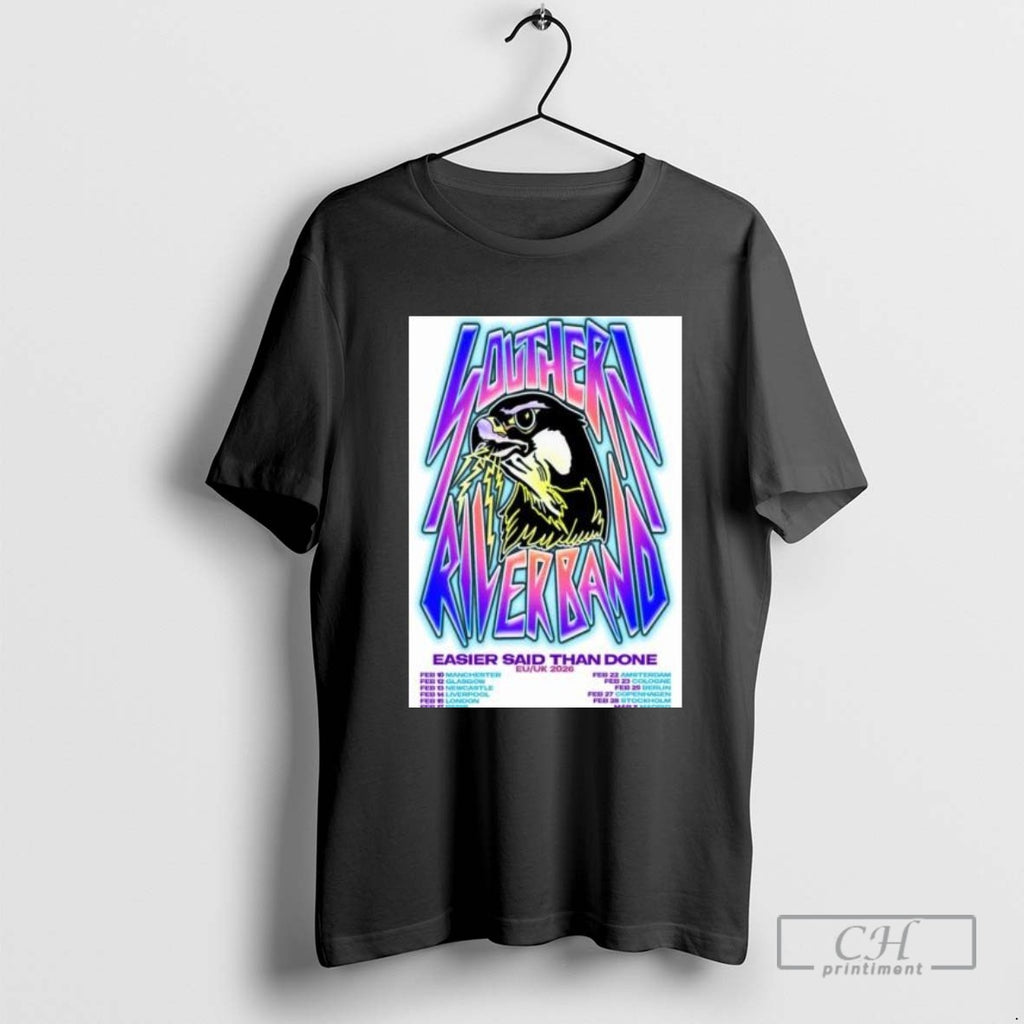 The Southern River Band Eu Uk Tour 2026 T Shirt Sweater