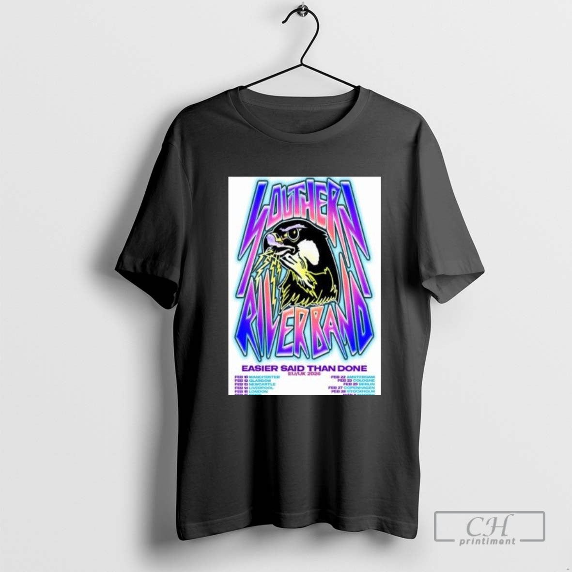 The Southern River Band Eu Uk Tour 2026 T Shirt Sweater