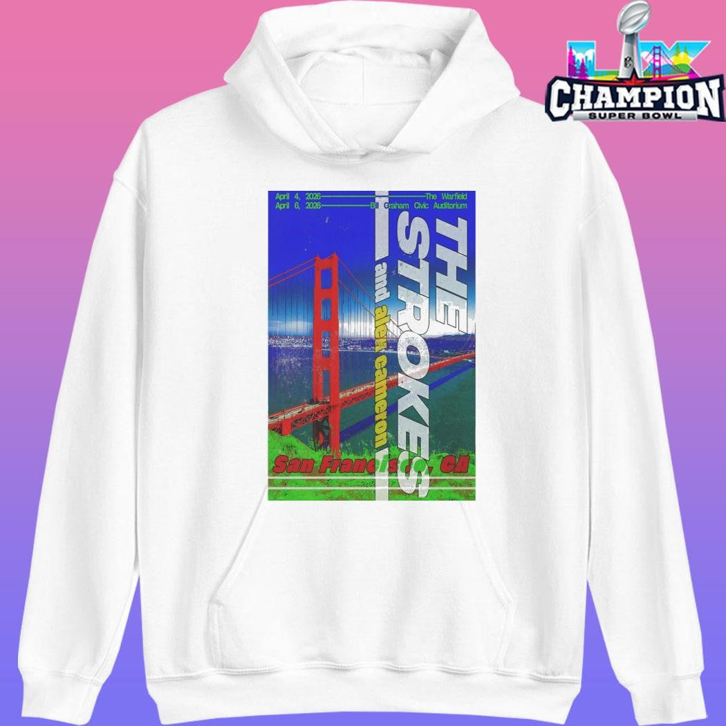 The Strokes San Francisco April 4 6 2026 Shirt